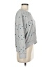 Storia Polka Dots Gray Pullover Sweater Size M - photo 4
