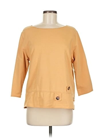 C.M.C by Color Me Cotton 3/4 Sleeve Top (view 1)