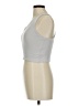 Truly Madly Deeply Silver Sleeveless T-Shirt Size M - photo 5