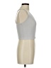 Truly Madly Deeply Silver Sleeveless T-Shirt Size M - photo 4