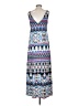 Natori Print Blue Casual Dress Size XXSEstimated - photo 2