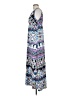 Natori Print Blue Casual Dress Size XXSEstimated - photo 5
