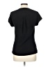 Ann Taylor 100% Rayon Black Short Sleeve Top Size L - photo 2