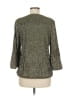 Alfani Gold Gray 3/4 Sleeve Blouse Size M - photo 2