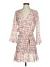 Veronica Beard 100% Silk Floral Pink Cocktail Dress Size 0 - photo 1