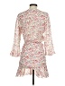 Veronica Beard 100% Silk Floral Pink Cocktail Dress Size 0 - photo 2