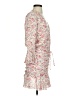 Veronica Beard 100% Silk Floral Pink Cocktail Dress Size 0 - photo 4