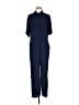 Thakoon Solid Blue Jumpsuit Size 4 - photo 1