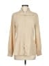 Casual Corner Tan Long Sleeve Blouse Size 6 - photo 1