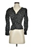 MNG 100% Viscose Black Long Sleeve Blouse Size 2 - photo 1