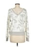 Derek Heart Camo Silver Pullover Sweater Size M - photo 2