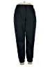 Nike 100% Polyester Solid Black Casual Pants Size L - photo 1