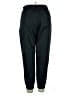 Nike 100% Polyester Solid Black Casual Pants Size L - photo 2