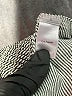 Jennifer Lopez 100% Polyester Houndstooth Gray Casual Pants Size M - photo 5