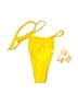 Janthee Solid Yellow Swimsuit Bottoms Size XS - photo 1