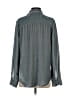 Bella Dahl Metallic Gray Long Sleeve Button-Down Shirt Size S - photo 2