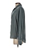 Bella Dahl Metallic Gray Long Sleeve Button-Down Shirt Size S - photo 5