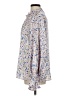 Cunlin Floral Blue Long Sleeve Blouse Size M - photo 5