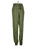 Love Streak Solid Green Casual Pants Size M - photo 1
