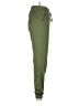 Love Streak Solid Green Casual Pants Size M - photo 4