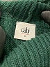 CAbi 100% Cotton Green Turtleneck Sweater Size S - photo 7