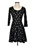 rue21 Hearts Black Casual Dress Size S - photo 1
