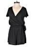 Haute Monde Solid Gray Romper Size S - photo 1