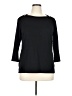Rafaella Black 3/4 Sleeve T-Shirt Size XL - photo 1
