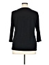 Rafaella Black 3/4 Sleeve T-Shirt Size XL - photo 2