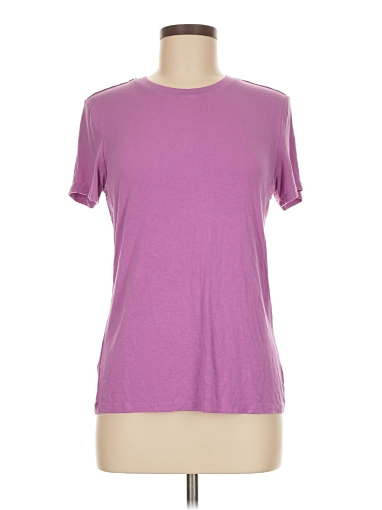 Pre-owned Just Be ... Short Sleeve T-shirt In Purple
