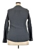 Mote 100% Cotton Gray Long Sleeve Blouse Size XXL - photo 2