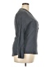 Mote 100% Cotton Gray Long Sleeve Blouse Size XXL - photo 4