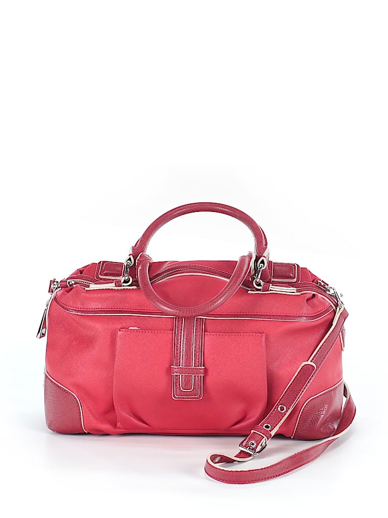 Simply Vera Vera Wang Solid Red Satchel One Size - 51% off | thredUP