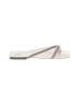 by FAR 100% Leather White Pink Sandals Size EU 40 - photo 1