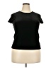 Lands' End Black Short Sleeve Top Size XL - photo 1