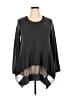 Luukaa Gray Pullover Sweater Size 16 - photo 1