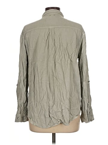 CALVIN KLEIN JEANS Long Sleeve Button-Down Shirt (view 2)