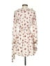Moon River 100% Polyester Floral Ivory Casual Dress Size XS - photo 2