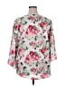 Crazy Train Pink 3/4 Sleeve Blouse Size 2X - photo 2