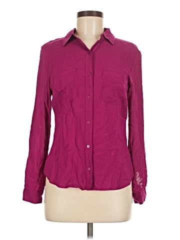 a.n.a. A New Approach Long Sleeve Button-Down Shirt (view 1)