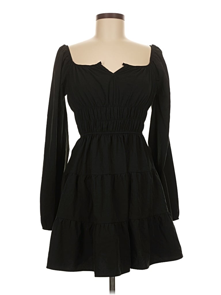 Pre-owned Hesperus Casual Dress In Black