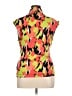 Chaus Graphic Orange Sleeveless Blouse Size XL - photo 2