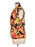 Chaus Graphic Orange Sleeveless Blouse Size XL - photo 5
