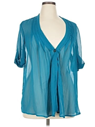 Olsenboye Short Sleeve Blouse (view 1)
