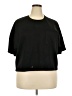Discount Divas Black Short Sleeve Top Size 2X - photo 1