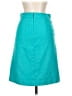 J.Crew 100% Polyester Solid Teal Casual Skirt Size 2 - photo 2