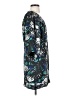 BCBGeneration 100% Polyester Print Teal Casual Dress Size 4 - photo 4