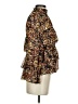 adyson parker 100% Polyester Brown Long Sleeve Blouse Size XS - photo 4
