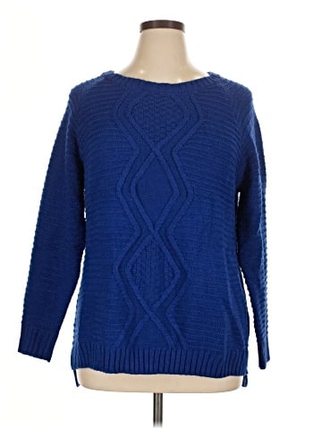 NY Collection Pullover Sweater (view 1)