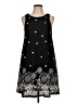 Unbranded Stars Black Cocktail Dress Size L - photo 1